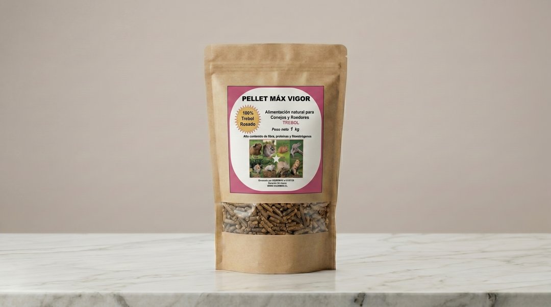 Pellet de Trébol 100% formato 1 kg
